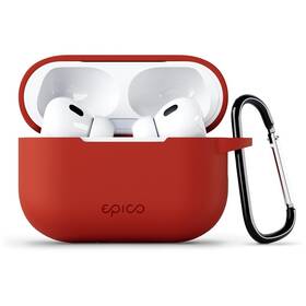 Puzdro Epico Outdoor Cover s karabínou pre Apple AirPods Pro 2 (9911101400019) červené