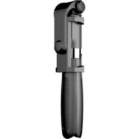 Selfie tyč WG 6 tripod s bluetooth tlačidlom (7243) čierna