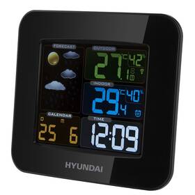 Meteorologická stanica Hyundai WS8446 čierna