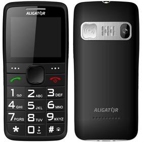 Mobilný telefón Aligator A675 Senior (A675BK) čierny