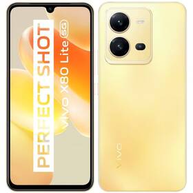 Mobilný telefón vivo X80 Lite 5G 8 GB / 256 GB (5662778) zlatý