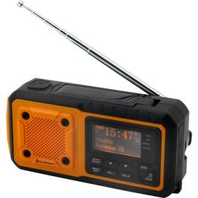 Rádioprijímač s DAB+ Soundmaster DAB112OR čierny/oranžový