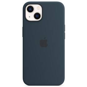 Apple Silicone Case s MagSafe pre iPhone 13 – hlbokomorsko modrý