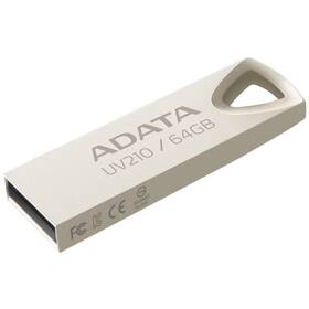 USB flashdisk ADATA UV210 64GB (AUV210-64G-RGD) kovový