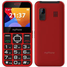 Mobilný telefón myPhone Halo 3 Senior (TELMYSHALO3RE) červený