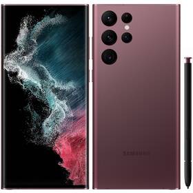 Mobilný telefón Samsung Galaxy S22 Ultra 5G 128 GB (SM-S908BDRDEUE) vínový