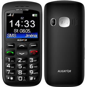 Mobilný telefón Aligator A670 Senior (A670B) čierny