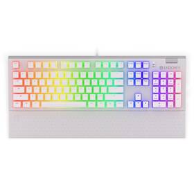 Klávesnica ENDORFY Omnis Pudding Onyx Kailh Red, RGB, US layout (EY5A036) biela