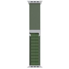 Remienok Epico Alpine na Apple Watch 42/44/45/49mm, nylonový (63418141500002) zelený