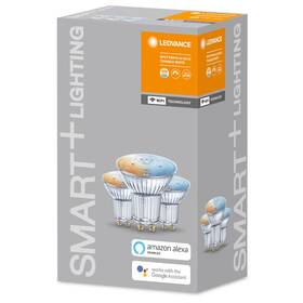 Inteligentná žiarovka LEDVANCE SMART+ WiFi Spot GU10 Tunable White 45° 5W 3ks (4058075486034)