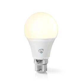 Inteligentná žiarovka Nedis SmartLife klasik, Wi-Fi, B22, 800 lm, 9 W, Teplá Biela (WIFILW12WTB22)