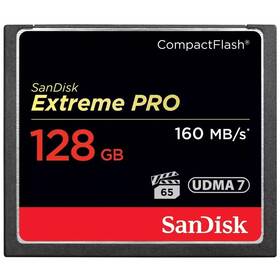 Pamäťová karta SanDisk CF Extreme Pro 128 GB (160R/150W) (SDCFXPS-128G-X46)