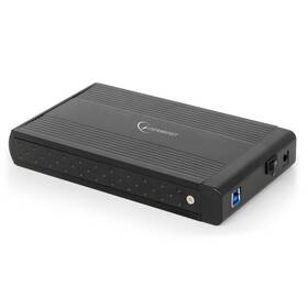 Box na HDD Gembird pre 3.5” zariadenie, USB 3.0, SATA (HDP05243E) čierny