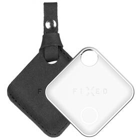 Lokátor FIXED Tag + puzdro Case pre Tag z pravej hovädzej kože (FIXTAG-C2-BK) čierne