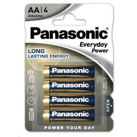 Batéria alkalická Panasonic Everyday AA, LR06, blister 4ks (LR6EPS/4BP)