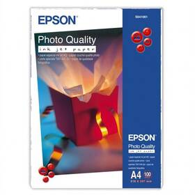 Fotopapier Epson Photo Quality A4, 102g, 100 listov (C13S041061) biely