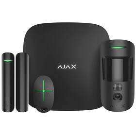 Kompletný set AJAX StarterKit Cam Plus (AJAX20504) čierna
