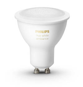 Inteligentná žiarovka Philips Hue Bluetooth 5W, GU10, White Ambiance (8719514339903)