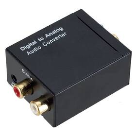 Redukcia WG digilátny signál na analóg RCA L/R 3,5 mm (10720)