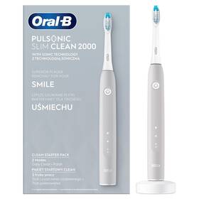 Zubná kefka Oral-B Pulsonic Slim Clean 2000 Grey