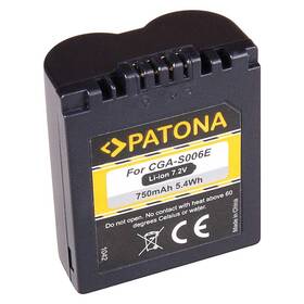 Batéria PATONA pre Panasonic CGA-S006E 750mAh (PT1042)