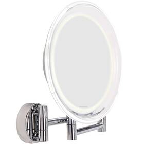 Zrkadlo kozmetické Lanaform LA131007 Wall Mirror strieborné - zánovný - 12 mesiacov záruka