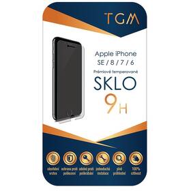 Tvrdené sklo TGM na Apple iPhone 6/7/8/SE (2020/22) (TGM-iPHO7) priehľadné