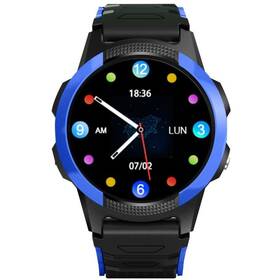 Inteligentné hodinky Garett Kids Focus 4G RT (FOCUS_4G_RT_NIEB) modré