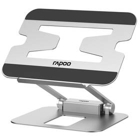 Podstavec pre notebooky Rapoo UCS5001 s magnetickým multiport hubom USBC 5v1 (UCS5001) strieborný