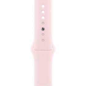 Remienok Apple 41mm světle růžový sportovní  - M/L (MT303ZM/A)