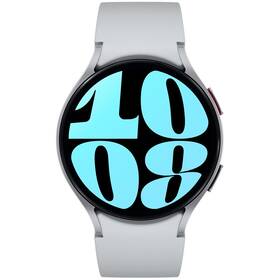 Inteligentné hodinky Samsung Galaxy Watch6 44mm (SM-R940NZSAEUE) strieborné - zánovný - 24 mesiacov záruka