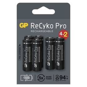 Batéria nabíjacia GP ReCyko Pro, HR06, AA, 2000mAh, NiMH, krabička 6ks (1033226200)