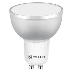 Inteligentná žiarovka Tellur WiFi Smart LED RGB GU10, 5 W, teplá biela (TLL331201)