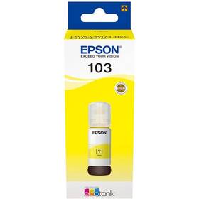 Cartridge Epson 103 EcoTank, 65 ml (C13T00S44A) žltá