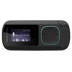 MP3 prehrávač Energy Sistem Clip Bluetooth 8GB (426508) čierny/zelený