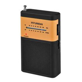 Rádioprijímač Hyundai PPR 310 BO čierny/oranžový