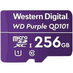 Pamäťová karta Western Digital Purple microSDXC 256GB UHS-I U1 (WDD256G1P0C)