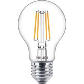 LED žiarovka Philips klasik, 4,3W, E27, teplá biela (8718699761998)
