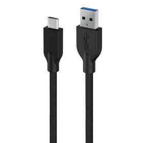 Kábel Genius USB / USB-C, 3A, QC 3.0, 1m (32590007400) čierny