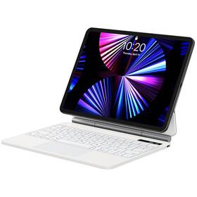 Puzdro s klávesnicou na tablet Baseus s digitálnym displejom Brilliance Series Pro na Apple iPad Pro 11" (2018/2020/2021/2022)/iPad Air4/Air5 10.9" (ARJK010102) biele