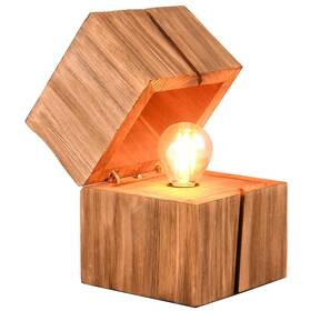 Stolná lampička TRIO Treasure (514110130) drevená