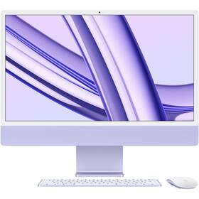PC all in-one Apple iMac 24" CTO M3 8-CPU 10-GPU, 24GB, 512GB - Purple SK (APPI24CTO298)