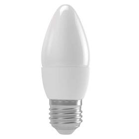 LED žiarovka EMOS klasik sviečka, 4,1W, E27, teplá biela (1525733206)