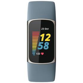 Fitness náramok Fitbit Charge 5 - Steel Blue (FB421SRBU)