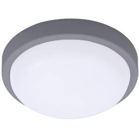 LED stropné svietidlo Solight okrúhle, 13W, 910lm, 4000K, IP54 (WO745-G) sivé