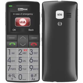 Mobilný telefón MaxCom MM715 + SOS náramek (MM715BB) čierny