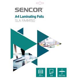 Laminovacie fólie Sencor SLA FA4M150 A4, 150mic, 25ks (45009008)