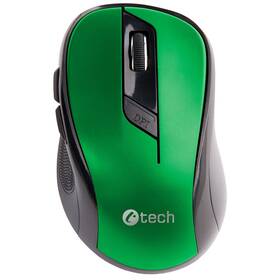 Myš C-Tech WLM-02 (WLM-02G) čierna/zelená