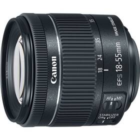 Objektív Canon EF-S 18-55 mm f/4-5.6 IS STM (1620C005) čierny