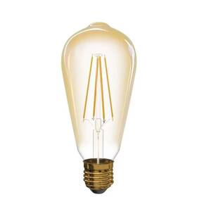 LED žiarovka EMOS Vintage ST64, 4W, E27, teplá biela (1525713210)